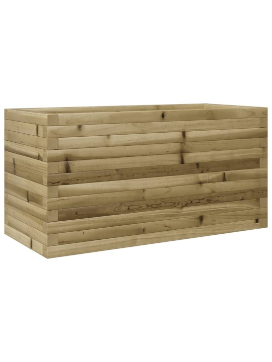 Zahradní truhlík 90 x 40 x 45,5 cm impregnované borové dřevo