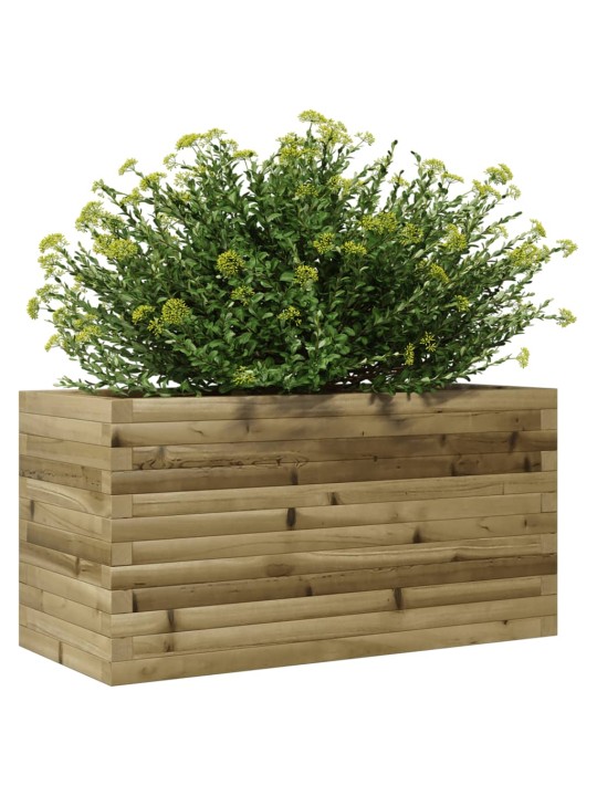 Zahradní truhlík 90 x 40 x 45,5 cm impregnované borové dřevo
