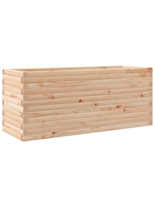 Zahradní truhlík 110 x 40 x 45,5 cm masivní borové dřevo