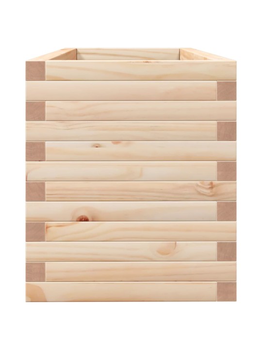 Zahradní truhlík 110 x 40 x 45,5 cm masivní borové dřevo
