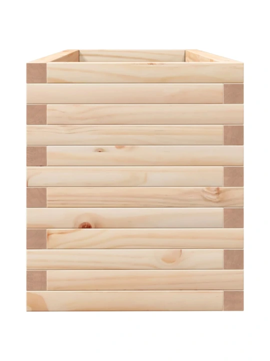 Zahradní truhlík 110 x 40 x 45,5 cm masivní borové dřevo