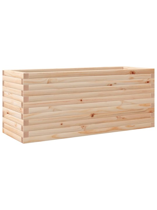 Zahradní truhlík 110 x 40 x 45,5 cm masivní borové dřevo