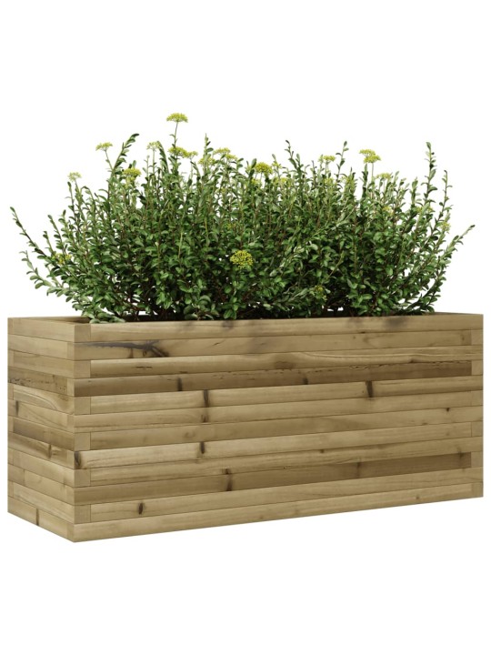 Zahradní truhlík 110 x 40 x 45,5 cm impregnované borové dřevo