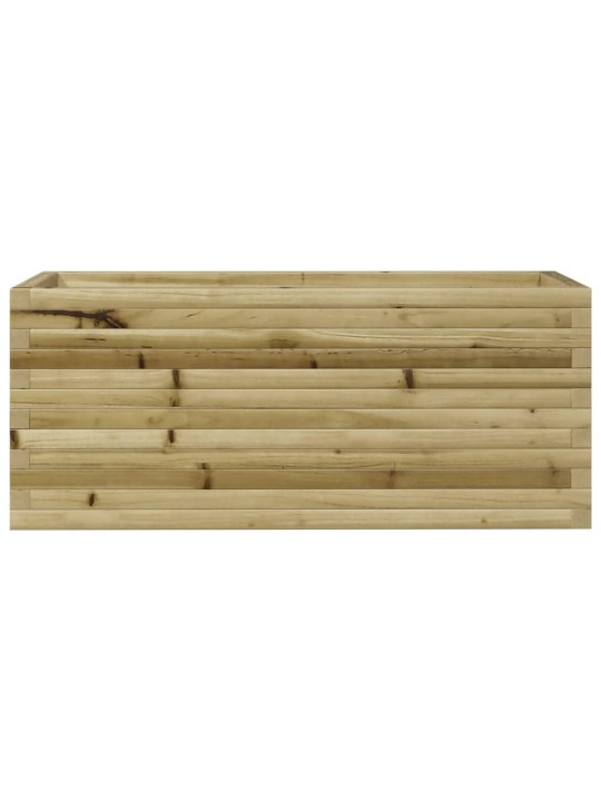 Zahradní truhlík 110 x 40 x 45,5 cm impregnované borové dřevo