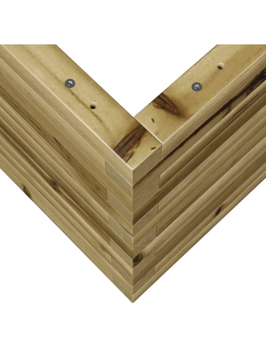 Zahradní truhlík 110 x 40 x 45,5 cm impregnované borové dřevo