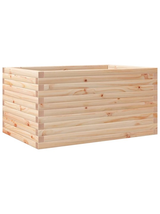 Zahradní truhlík 90 x 60 x 45,5 cm masivní borové dřevo