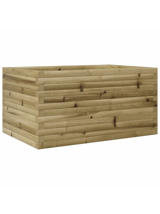 Zahradní truhlík 90 x 60 x 45,5 cm impregnované borové dřevo