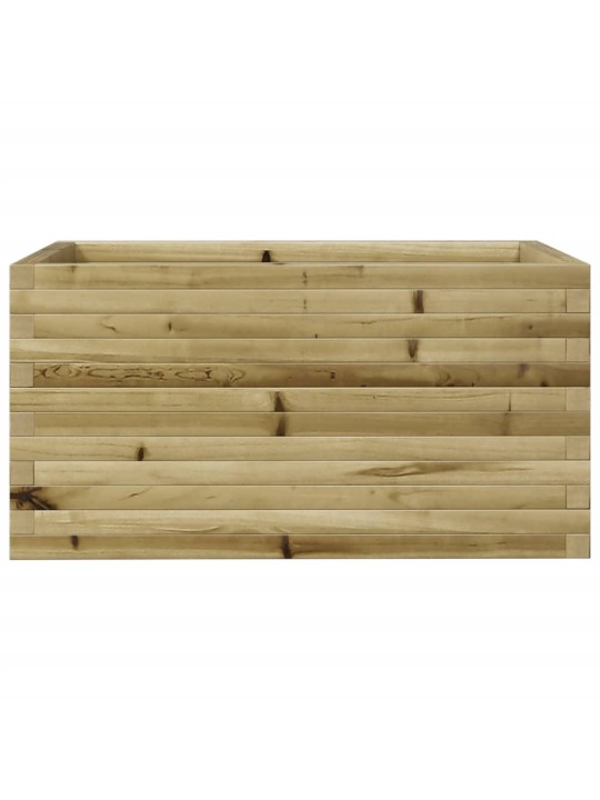 Zahradní truhlík 90 x 60 x 45,5 cm impregnované borové dřevo