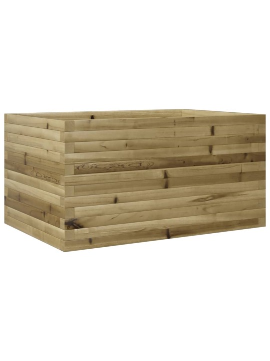 Zahradní truhlík 90 x 60 x 45,5 cm impregnované borové dřevo