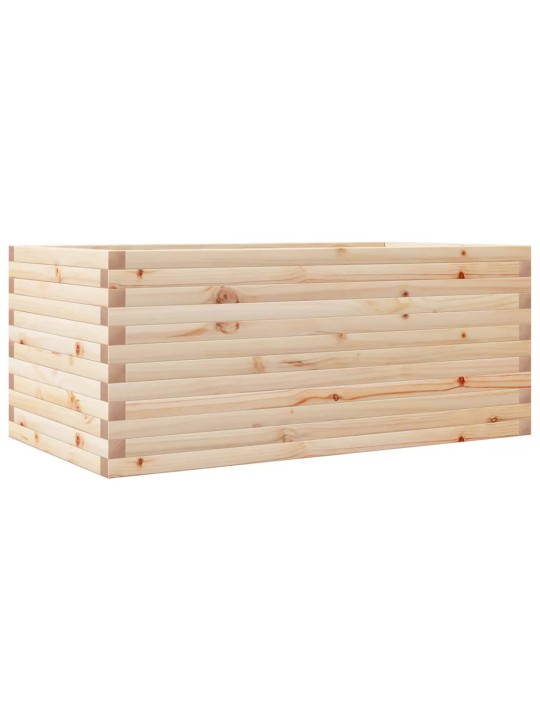 Zahradní truhlík 110 x 60 x 45,5 cm masivní borové dřevo