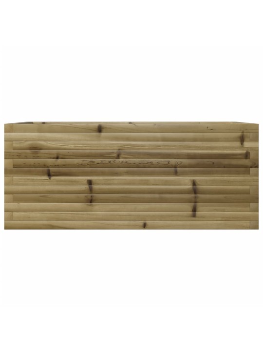Zahradní truhlík 110 x 60 x 45,5 cm impregnované borové dřevo