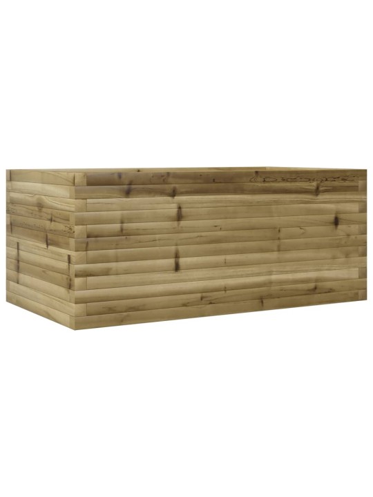 Zahradní truhlík 110 x 60 x 45,5 cm impregnované borové dřevo