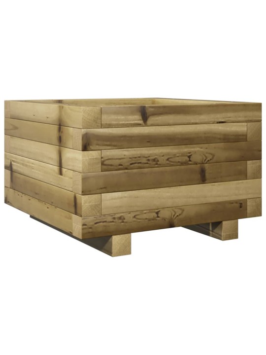 Zahradní truhlík 40 x 40 x 26,5 cm impregnované borové dřevo