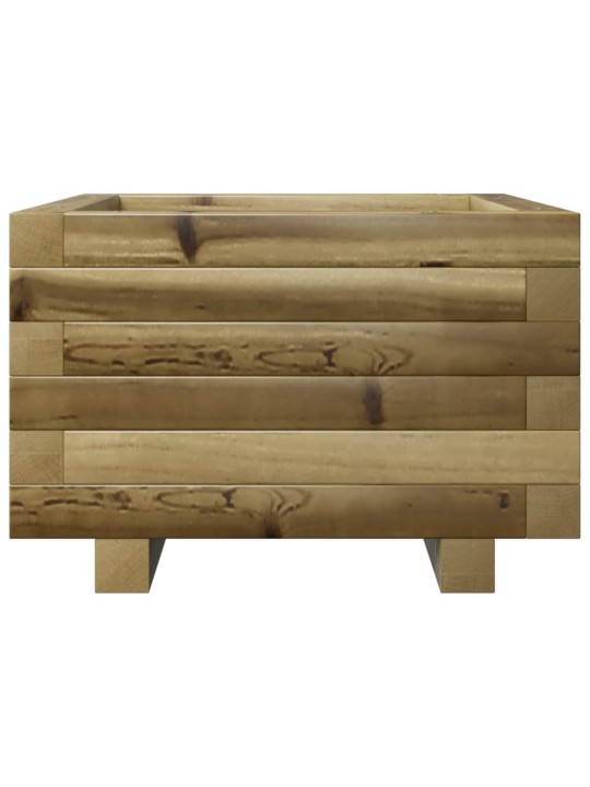 Zahradní truhlík 40 x 40 x 26,5 cm impregnované borové dřevo