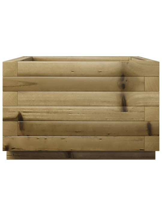 Zahradní truhlík 40 x 40 x 26,5 cm impregnované borové dřevo