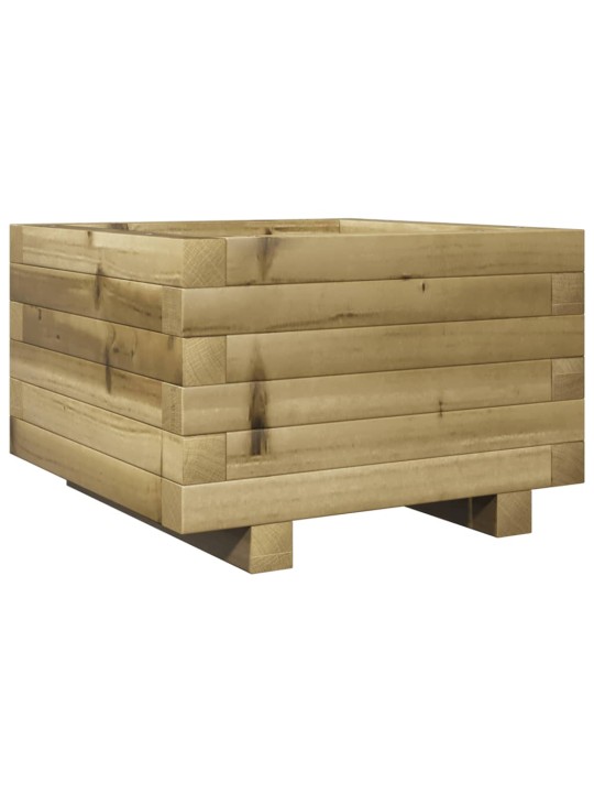 Zahradní truhlík 40 x 40 x 26,5 cm impregnované borové dřevo