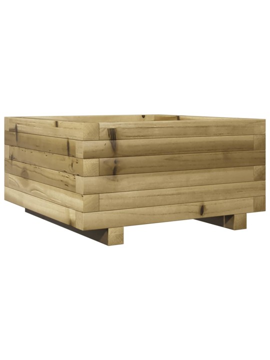 Zahradní truhlík 50 x 50 x 26,5 cm impregnované borové dřevo