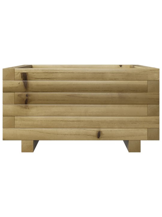 Zahradní truhlík 50 x 50 x 26,5 cm impregnované borové dřevo