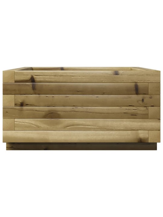 Zahradní truhlík 50 x 50 x 26,5 cm impregnované borové dřevo