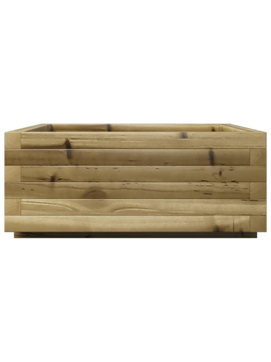 Zahradní truhlík 60 x 60 x 26,5 cm impregnované borové dřevo