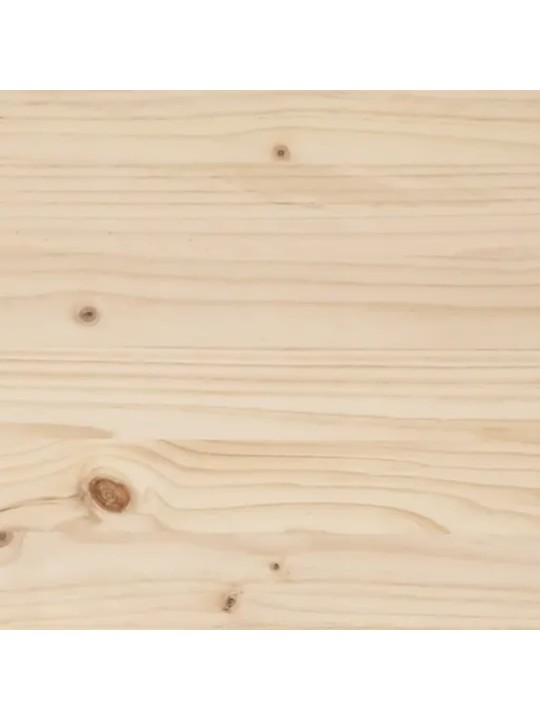 Zahradní truhlík 80 x 80 x 26,5 cm masivní borovice