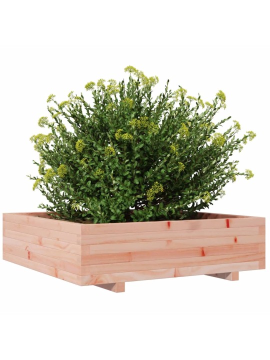 Zahradní truhlík 90 x 90 x 26,5 cm masivní dřevo douglasky