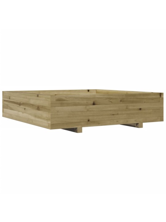Zahradní truhlík 100 x 100 x 26,5 cm impregnované borové dřevo