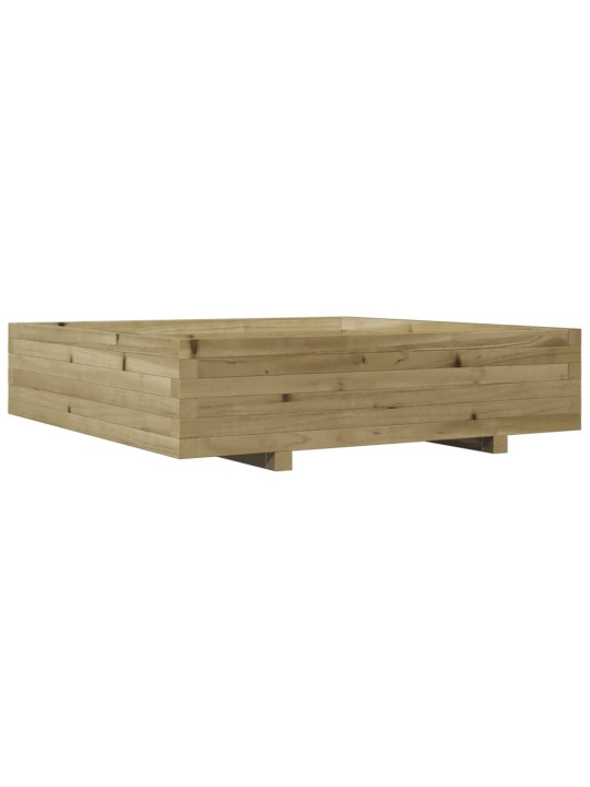 Zahradní truhlík 100 x 100 x 26,5 cm impregnované borové dřevo