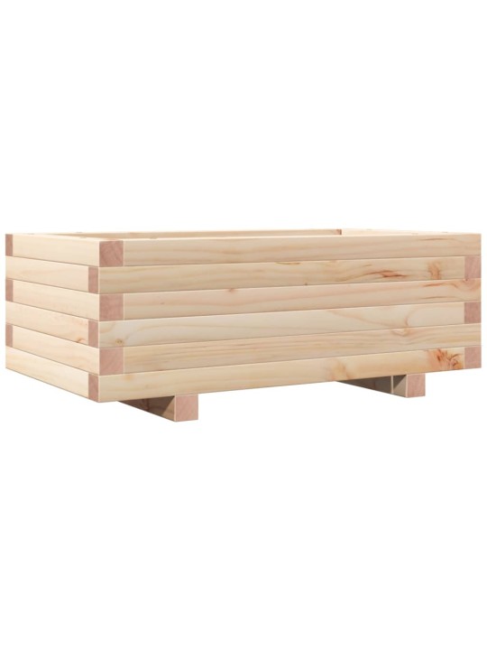 Zahradní truhlík 70 x 40 x 26,5 cm masivní borovice