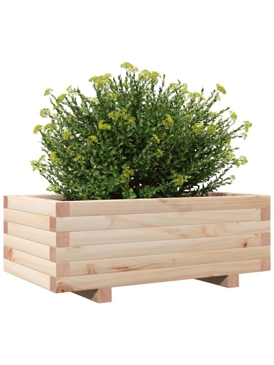 Zahradní truhlík 70 x 40 x 26,5 cm masivní borovice