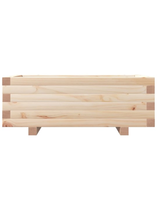 Zahradní truhlík 70 x 40 x 26,5 cm masivní borovice