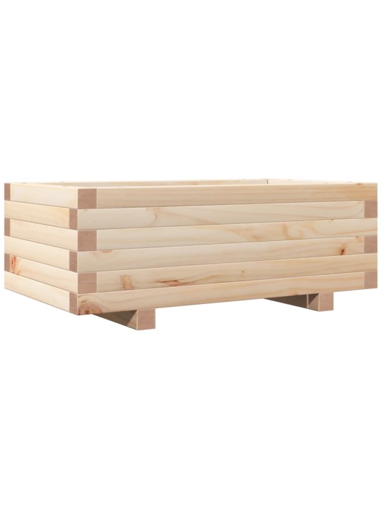 Zahradní truhlík 70 x 40 x 26,5 cm masivní borovice