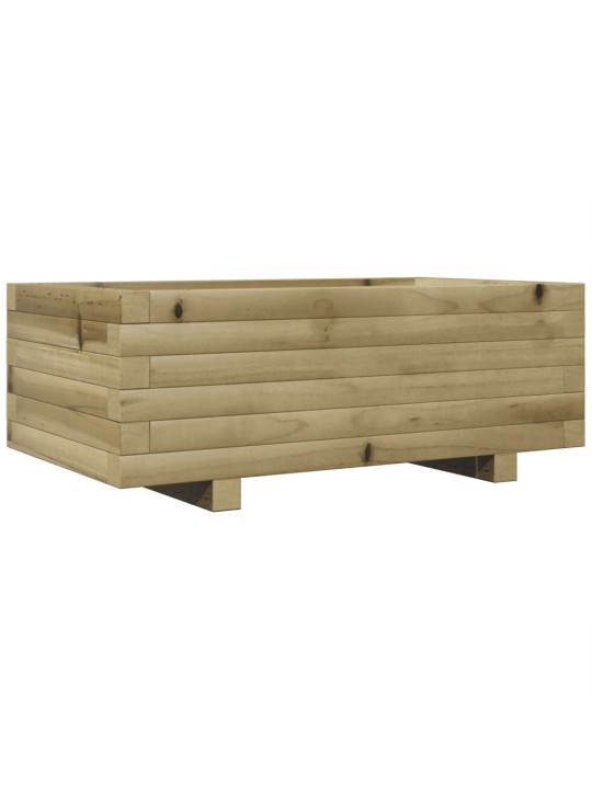 Zahradní truhlík 70 x 40 x 26,5 cm impregnované borové dřevo