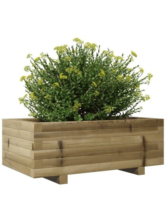 Zahradní truhlík 70 x 40 x 26,5 cm impregnované borové dřevo