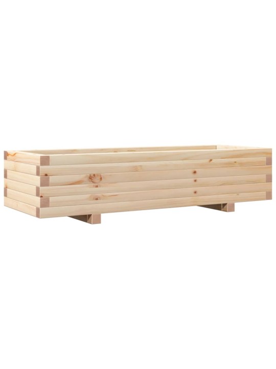 Zahradní truhlík 110 x 40 x 26,5 cm masivní borovice