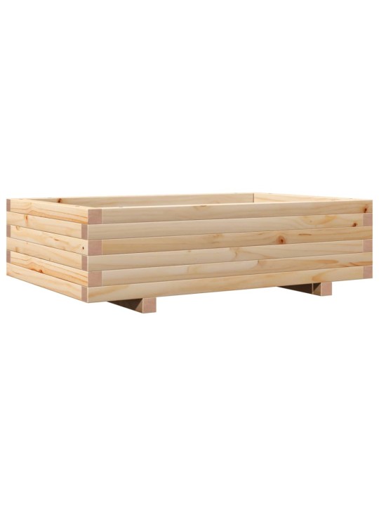 Zahradní truhlík 90 x 60 x 26,5 cm masivní borovice