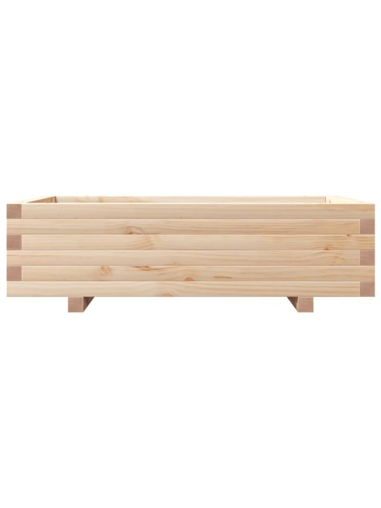 Zahradní truhlík 90 x 60 x 26,5 cm masivní borovice