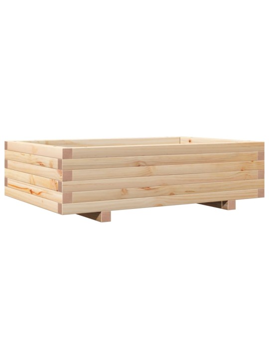 Zahradní truhlík 90 x 60 x 26,5 cm masivní borovice