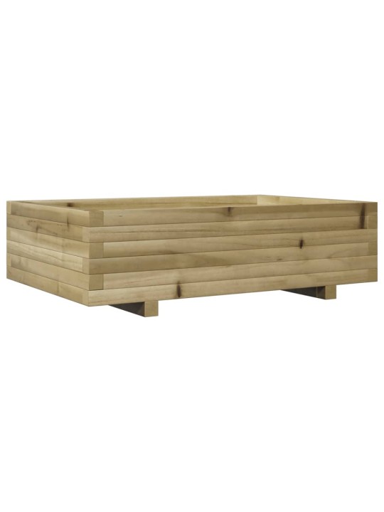 Zahradní truhlík 90 x 60 x 26,5 cm impregnované borové dřevo