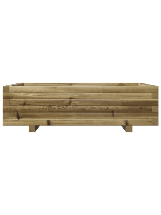 Zahradní truhlík 90 x 60 x 26,5 cm impregnované borové dřevo