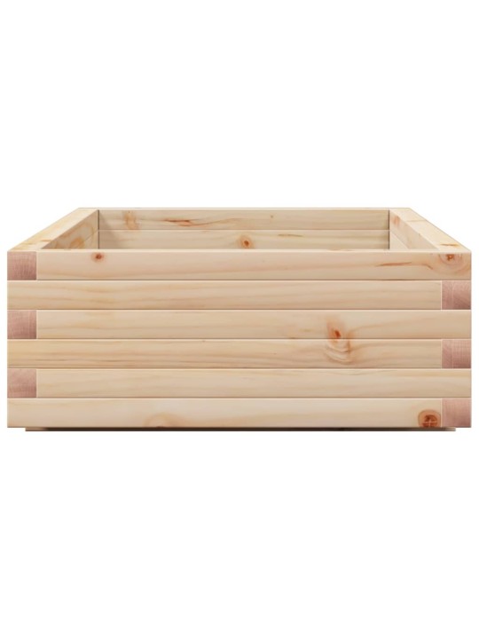 Zahradní truhlík 110 x 60 x 26,5 cm masivní borové dřevo