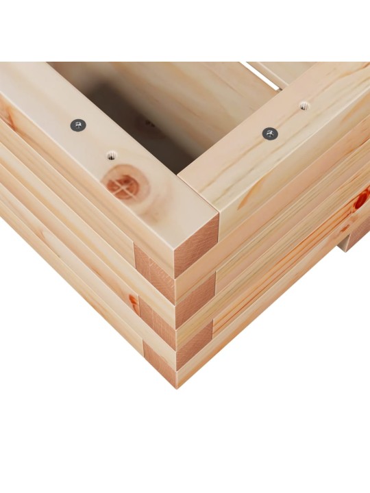 Zahradní truhlík 110 x 60 x 26,5 cm masivní borové dřevo