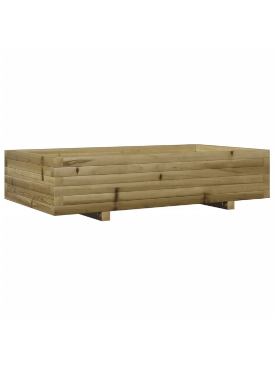 Zahradní truhlík 110 x 60 x 26,5 cm impregnované borové dřevo