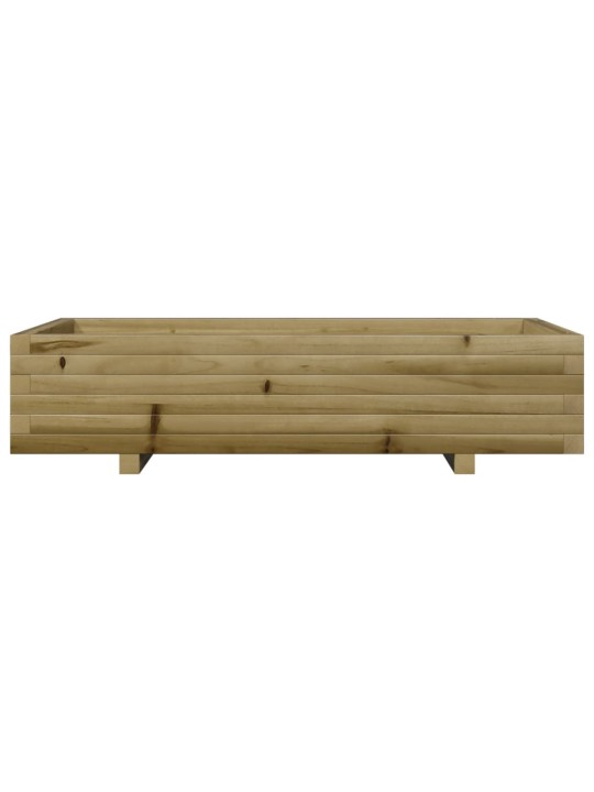 Zahradní truhlík 110 x 60 x 26,5 cm impregnované borové dřevo