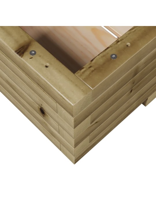 Zahradní truhlík 110 x 60 x 26,5 cm impregnované borové dřevo
