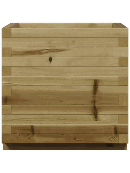 Zahradní truhlík 50 x 50 x 49,5 cm impregnované borové dřevo