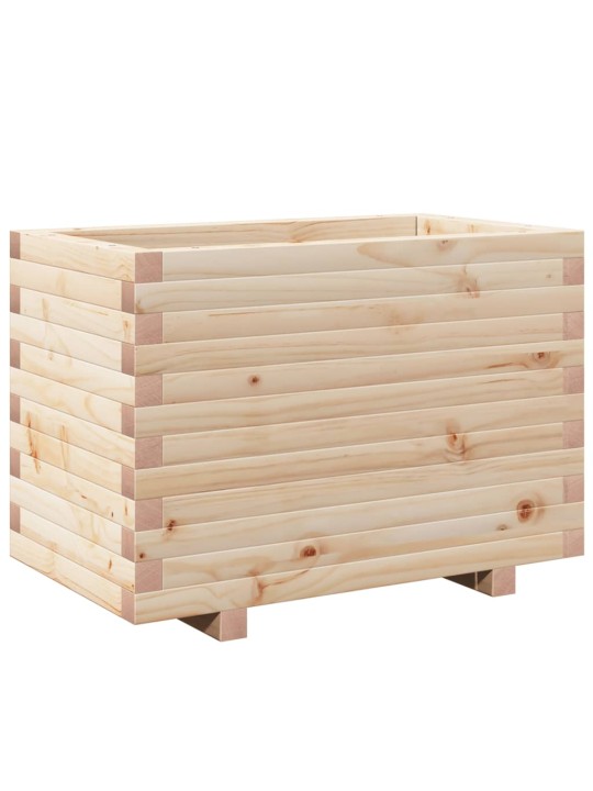 Zahradní truhlík 70 x 40 x 49,5 cm masivní borové dřevo