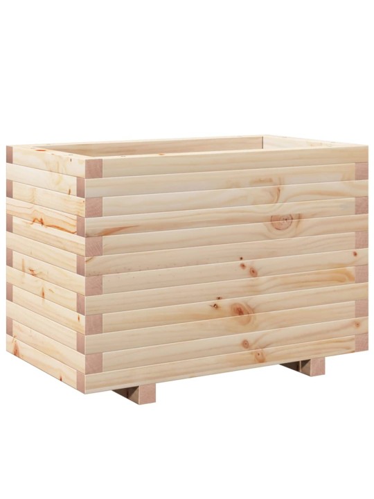 Zahradní truhlík 70 x 40 x 49,5 cm masivní borové dřevo