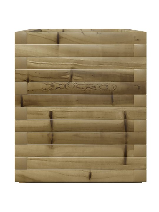 Zahradní truhlík 70 x 40 x 49,5 cm impregnované borové dřevo