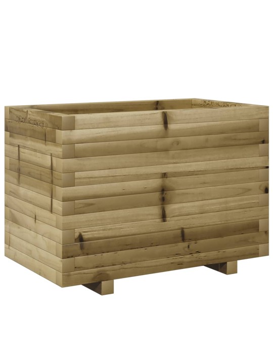 Zahradní truhlík 70 x 40 x 49,5 cm impregnované borové dřevo